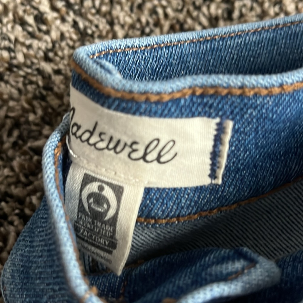 *2/$90, 3/$80 4/$70* Madewell 10” Inch High Rise Skinny Jean, NWOT - Picture 3 of 5